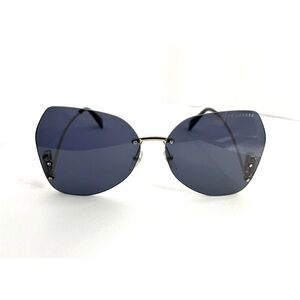 NEW Marc Jacobs Marc 373/S Black Oversized Rimless Butterfly Sunglasses 63 mm